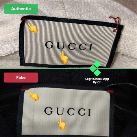 how to tell if a gucci jacket is real|gucci hoodie scam.